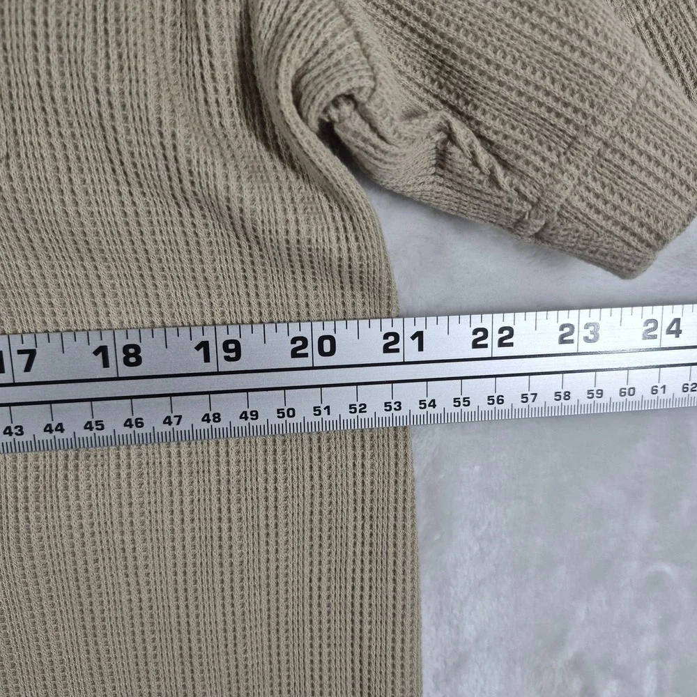 Banana Republic Polo Shirt Men's Medium Beige Camp Collar Short Sleeve NWT